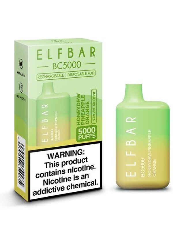 Elf Bar Honeydew Pineapple Orange BC5000