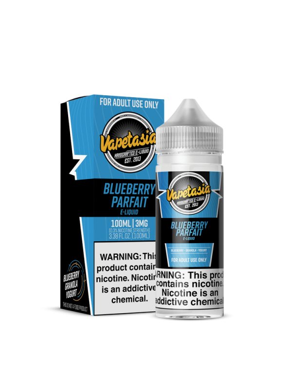 VAPETASIA BLUEBERRY PARFAIT 100ml