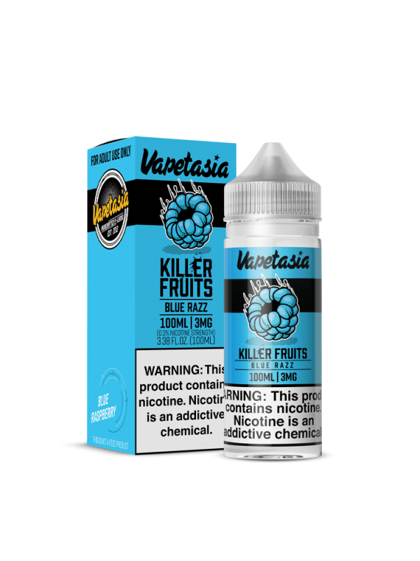 VAPETASIA BLUE RAZZ 100ml