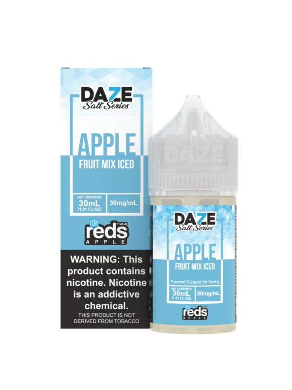 REDS APPLE FRUIT MIX ICED SALTNIC