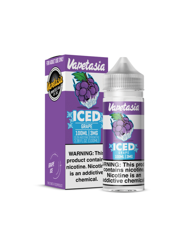 VAPETASIA GRAPE ICED 100ml