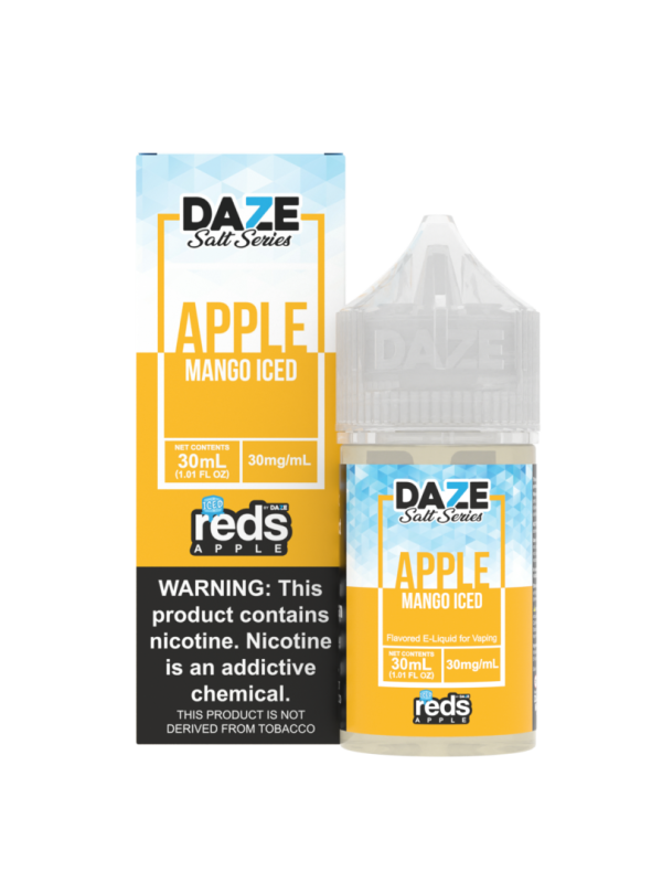 DAZE APPLE MANGO ICED SALTNIC