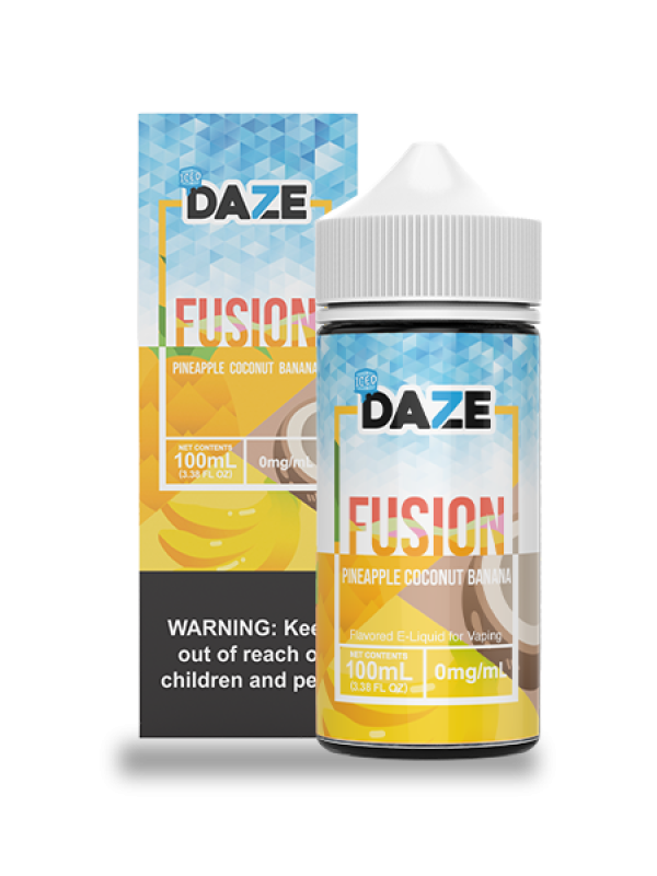 DAZE FUSION PINEAPPLE COCONUT BANANA ICED