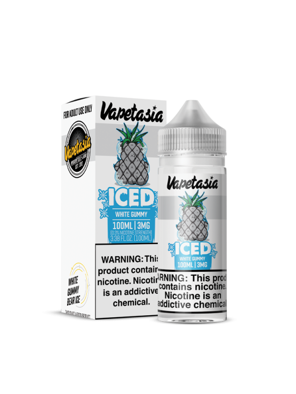 VAPETASIA WHITE GUMMY ICED 100ml