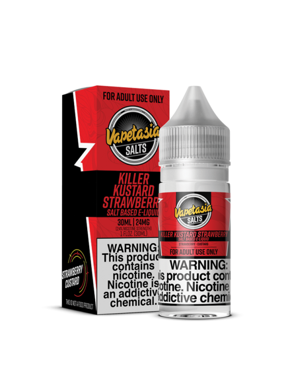 VAPETASIA STRAWBERRY KUSTARD