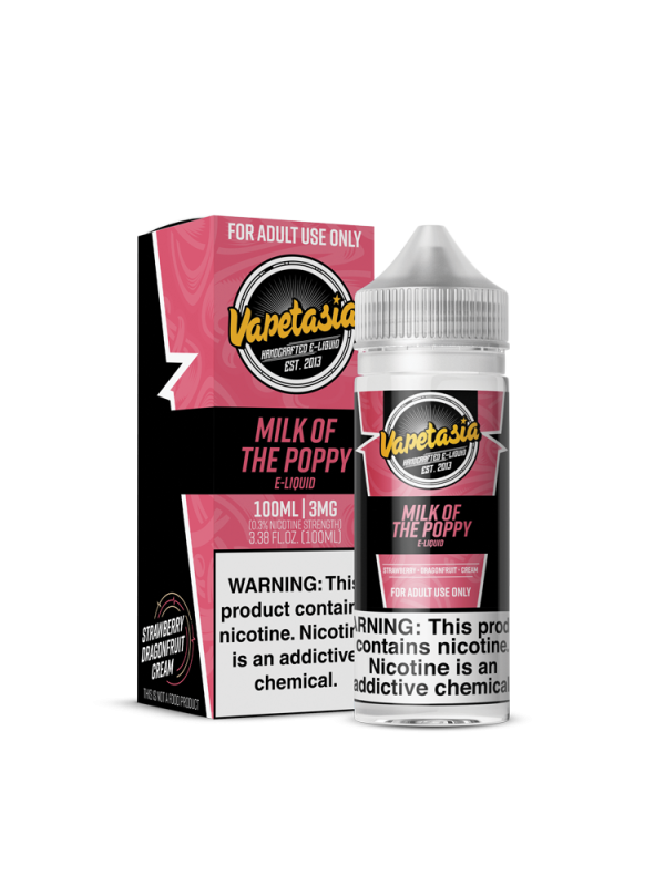 VAPETASIA MILK OF THE POPPY ICED 100ml