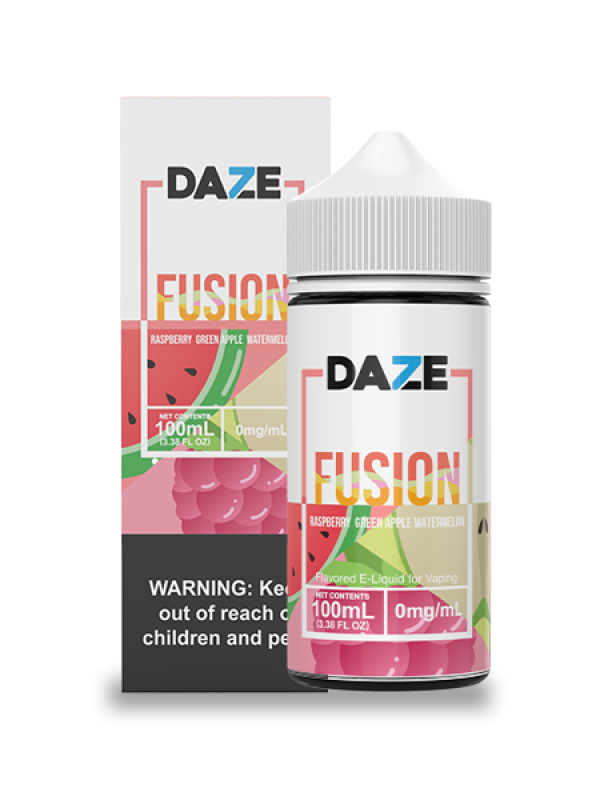 DAZE FUSION RASPBERRY GREEN APPLE WATERMELON