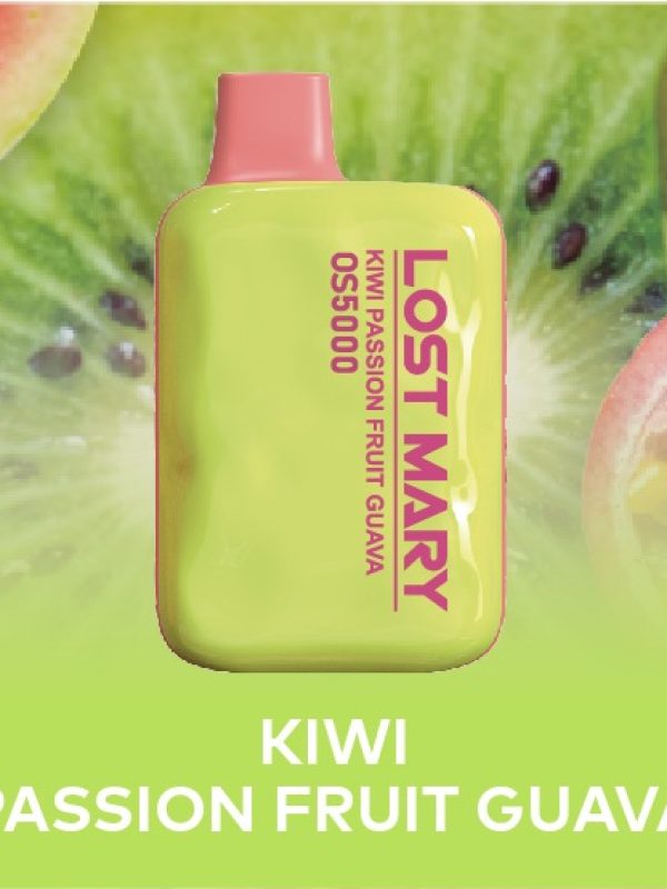 Lost Mary Kiwi Passionfruit Guava OC5000